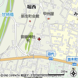神奈川県秦野市堀西636-19周辺の地図