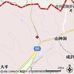 愛知県犬山市今井山神洞12周辺の地図