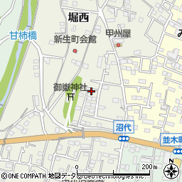 神奈川県秦野市堀西636-20周辺の地図