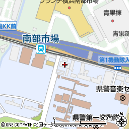 横浜中央ヤクルト販売周辺の地図
