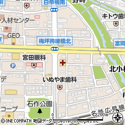 イエローハット犬山店周辺の地図