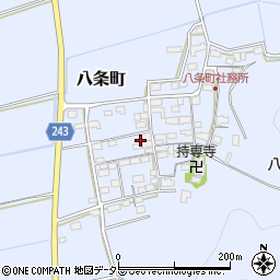 滋賀県長浜市八条町518周辺の地図