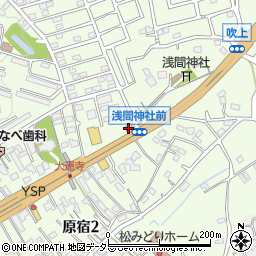 セブンイレブン横浜原宿３丁目店周辺の地図
