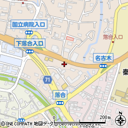 神奈川県秦野市落合356周辺の地図