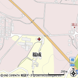 鳥取県西伯郡南部町福成3292周辺の地図
