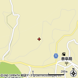 長野県下伊那郡泰阜村3419周辺の地図