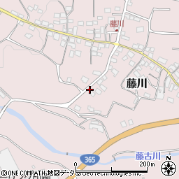 滋賀県米原市藤川949周辺の地図