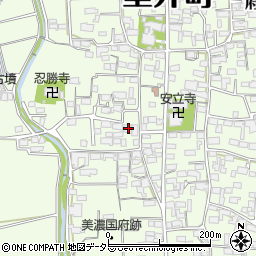岐阜県不破郡垂井町府中2527周辺の地図