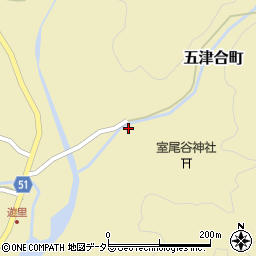 京都府綾部市五津合町寺内76-1周辺の地図