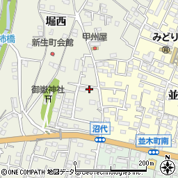 神奈川県秦野市堀西639周辺の地図