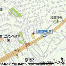 神奈川県横浜市戸塚区原宿周辺の地図