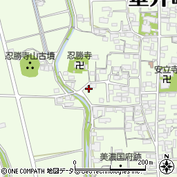 岐阜県不破郡垂井町府中2536周辺の地図