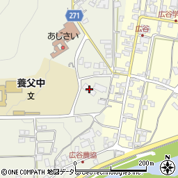 兵庫県養父市十二所930周辺の地図