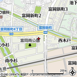 愛知県犬山市富岡新町4丁目65周辺の地図