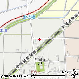 神奈川県平塚市横内413周辺の地図