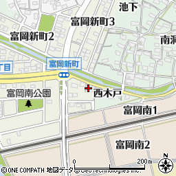 愛知県犬山市富岡新町4丁目88周辺の地図