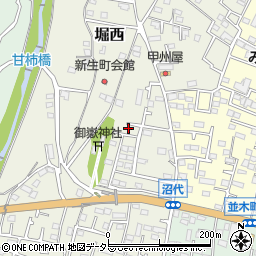 神奈川県秦野市堀西636-36周辺の地図