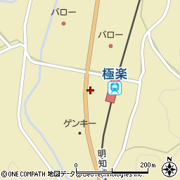 ファミリーマート恵那岩村店周辺の地図