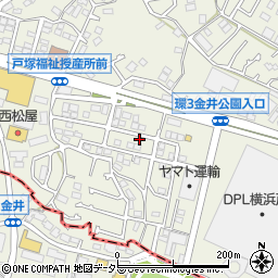 神奈川県横浜市戸塚区戸塚町1054周辺の地図