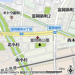 愛知県犬山市富岡新町4丁目54周辺の地図