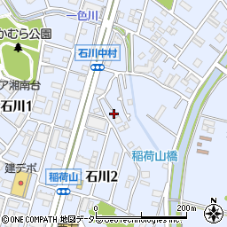 神奈川県藤沢市石川2768-6周辺の地図