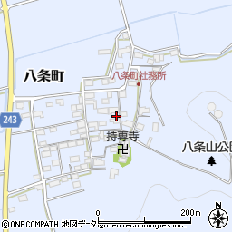 滋賀県長浜市八条町416周辺の地図