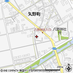 島根県出雲市矢野町692周辺の地図