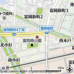 愛知県犬山市富岡新町4丁目60周辺の地図