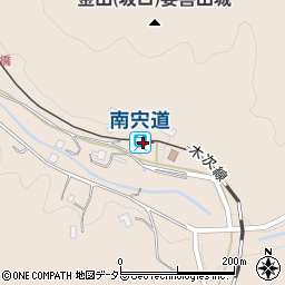 南宍道駅周辺の地図