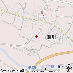 滋賀県米原市藤川951周辺の地図