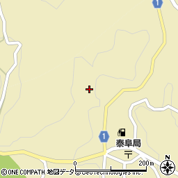 長野県下伊那郡泰阜村3431周辺の地図