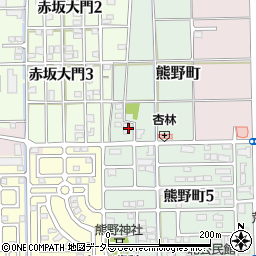 岐阜県大垣市熊野町51-1周辺の地図