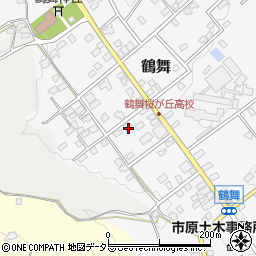 千葉県市原市鶴舞332周辺の地図