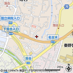 神奈川県秦野市落合361周辺の地図