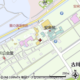 島根県安来市古川町408周辺の地図