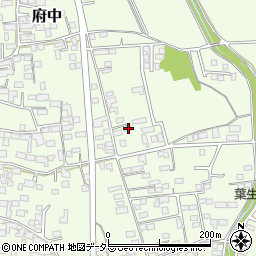 岐阜県不破郡垂井町府中1467周辺の地図