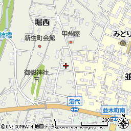 神奈川県秦野市堀西632周辺の地図