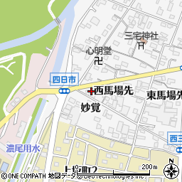 愛知県犬山市犬山西馬場先1周辺の地図