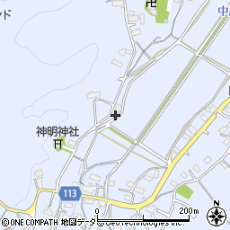岐阜県多治見市大薮町1374-1周辺の地図
