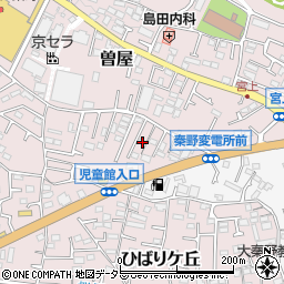神奈川県秦野市曽屋1296周辺の地図