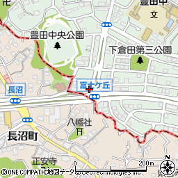 神奈川県横浜市戸塚区下倉田町828-203周辺の地図