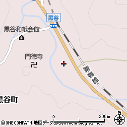 京都府綾部市黒谷町フゴ田周辺の地図