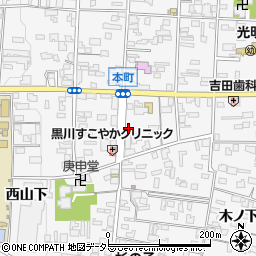 新生堂洋菓子店周辺の地図