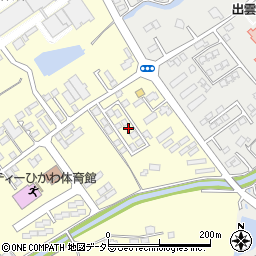 島根県出雲市斐川町上直江2514-17周辺の地図