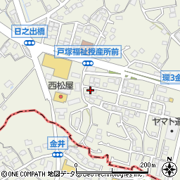 神奈川県横浜市戸塚区戸塚町1063-9周辺の地図