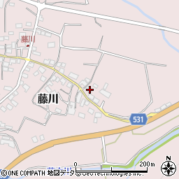 滋賀県米原市藤川1240周辺の地図