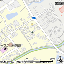 島根県出雲市斐川町上直江2514-13周辺の地図