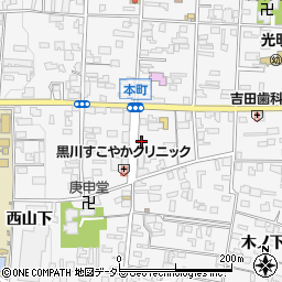 糸友商店周辺の地図