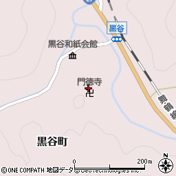 門徳寺周辺の地図