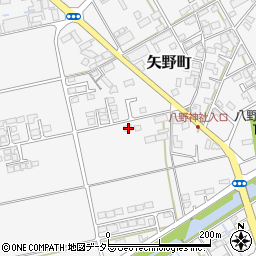 島根県出雲市矢野町643-2周辺の地図